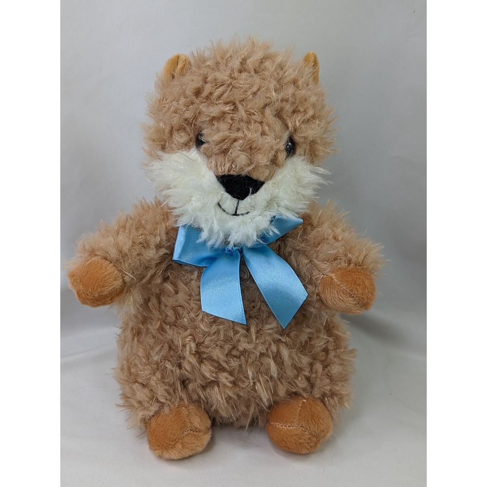 Walgreens Fluffy Hamster Plush Brown‎ 11 Inch Stuffed Animal Toy
